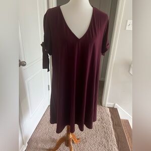Vibe Plus 2X Dress/Tunic Maroon